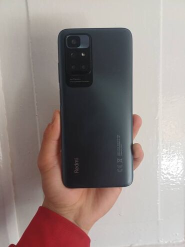телефон редми 10: Xiaomi, Redmi 10, Б/у, 128 ГБ, цвет - Серый, 2 SIM