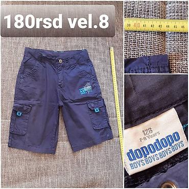 cipkasto: Dečje bermude dopodopo – veličina 8 (128 cm, 7–8 godina) - Boja — 1