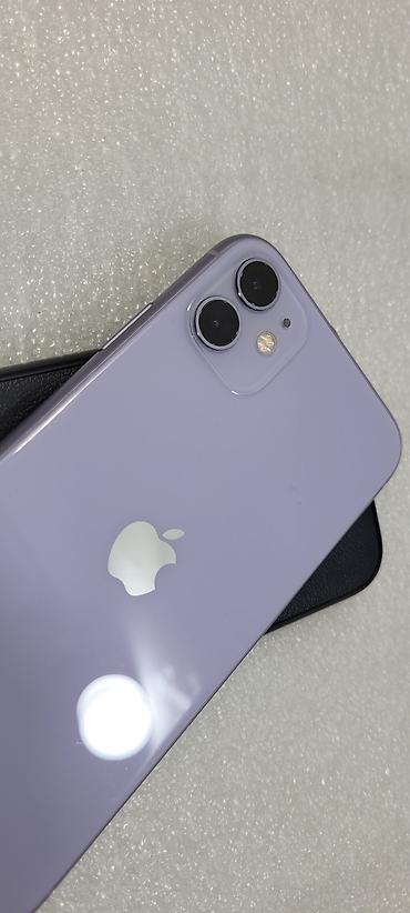 Apple iPhone: IPhone 11, Б/у, 64 ГБ, Голубой, Чехол, 90 % — 1