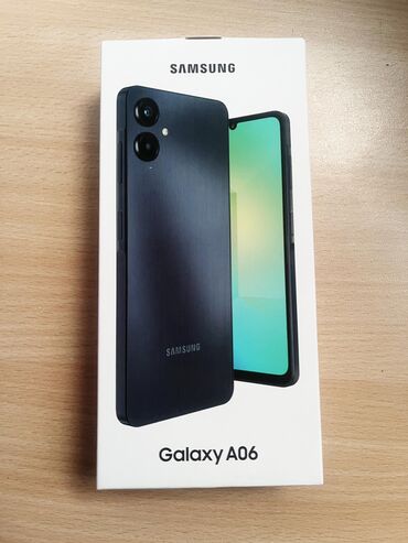 Opel: Samsung Galaxy A06, rəng - Göy, İki sim kartlı