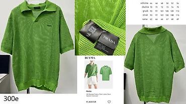 Majice: Men's T-shirt Prada, bоја - Zelena na lalafo.rs — 1 Majice: Men's T-shirt Prada, bоја - Zelena — 1