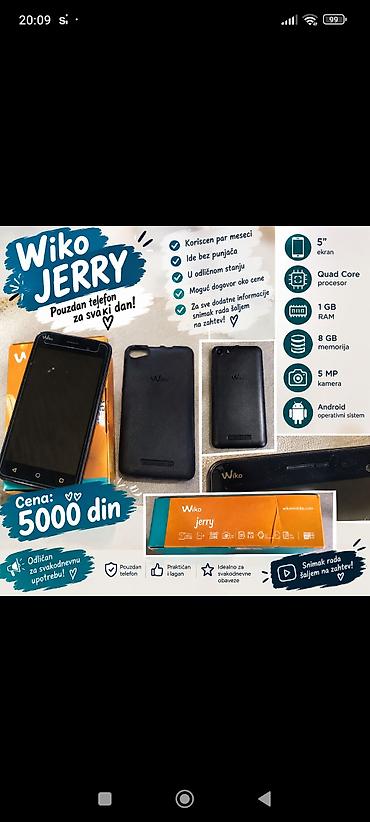 nokia 2110 price: Wiko Jerry – pouzdan telefon za svaki dan Specifikacije: - Ekran: 5" — 1