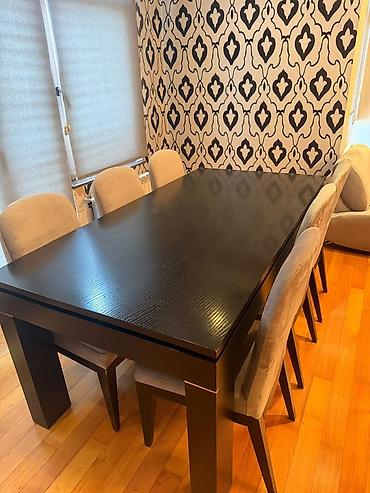 Qonaq otağı dəstləri: Qonaq otağı üçün mebel dəsti - Rəng: parlaq qara - Tərkib: 1) Böyük — 3