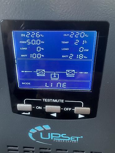 ups 10 kva: UPSet Power Expert UPS (on-line) – güc ehtiyatı və gərginlik — 4