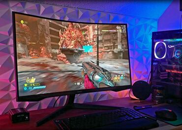 samsung 200 azn: Samsung Odyssey G5 Curved 144 Hz 32' monitor. 144 Hz 32 duym 2K