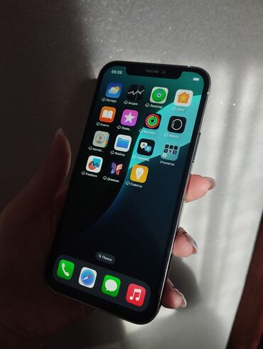 Apple iPhone: IPhone 12 Pro, Б/у, 128 ГБ, White Titanium, Защитное стекло, Чехол, 80 % — 9