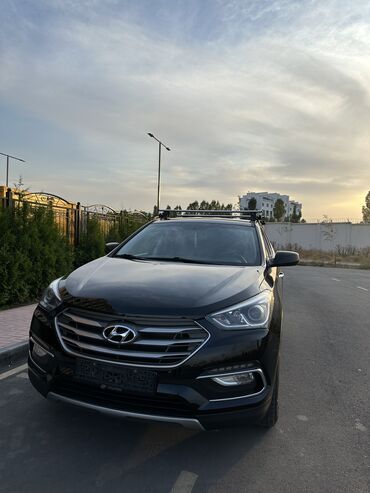 хюндай минивен: Hyundai Santa Fe: 2017 г., 2.4 л, Автомат, Бензин, Внедорожник