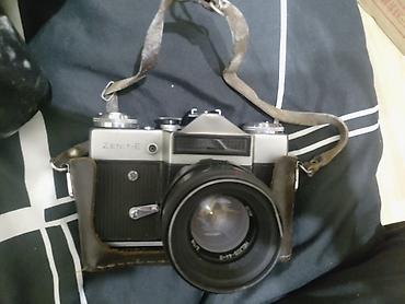 eos m50: Пленочный фотоаппарат Zenit-E с объективом Гелиос-44-2 58 мм f/2. - — 1