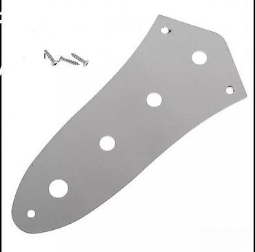 bas gitara cena: JAZZ BASS CONTROL PLATE CHROME - DVE BOJE | Slanje po dogovoru ili — 1
