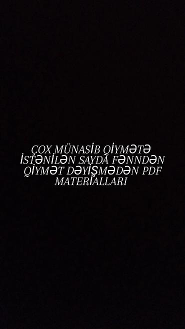 Книги и журналы: İstənilən fennden PDF materialları • Pdflerde qəbullar, dinamika,toplu — 1