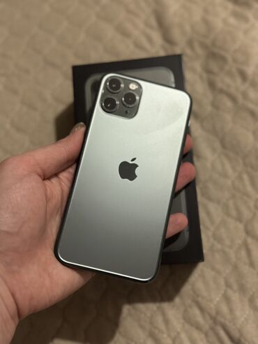i̇phon: IPhone 11 Pro, 64 GB, Matte Midnight Green, Face ID