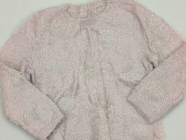różowy sweterek: Sweterek, John Lewis, 8 lat, 122-128 cm, stan - Dobry