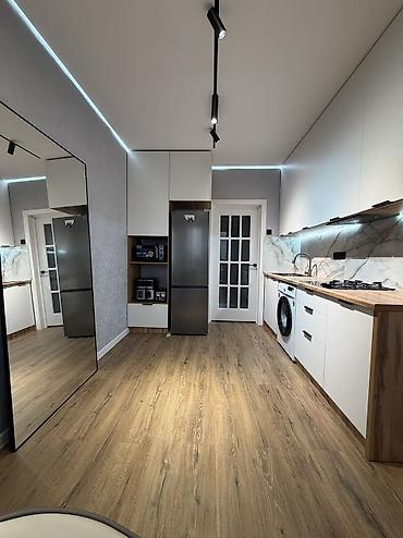 Продажа квартир: 2 комнаты, 61 м², Кок-Жар мкр 9 этаж, Дизайнерский ремонт — 21