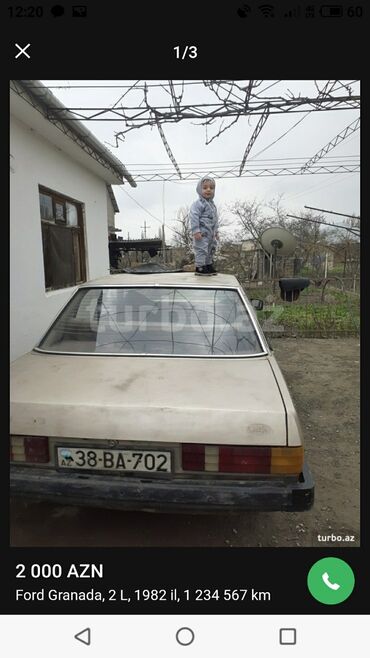 disklər təkərlər type 1: Ford Granada: 2 l | 1982 il 123456789 km Sedan