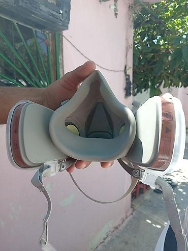 qizil maska: 0993679192 əlaqə nomresi - Tip: iki kartuşlu yarım üzlük respirator - — 2