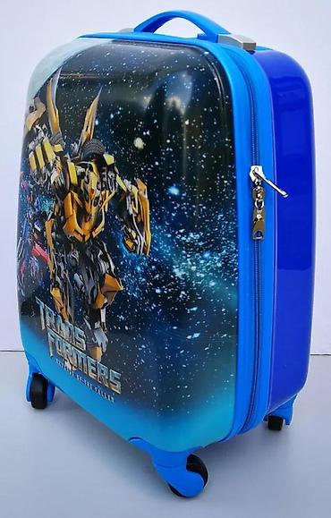 Rančevi, torbe i koferi: Dečji kofer na točkiće – Transformers (Revenge of the Fallen) motiv - — 7