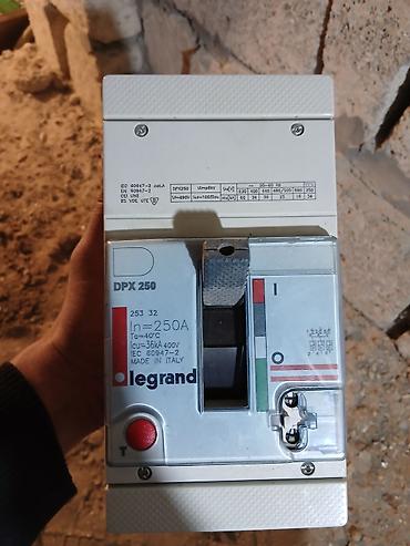 test pompasi: Legrand Elektrik avtomat, 3 faza — 1