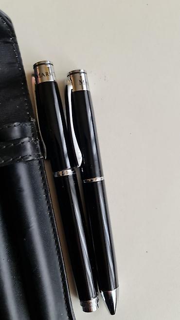 set stocica 3 u 1: Set olovaka Triumph-Adler u etuiju - Elegantni crni set sa hromiranim — 9