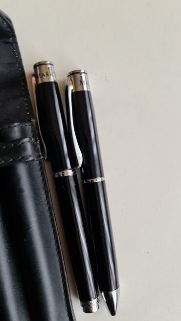 Setovi za manikir i pedikir: Set olovaka Triumph-Adler u futroli - Elegantni poklon set od dve — 3