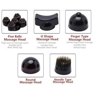 Ručni masažeri: Cena 3350din Fantom masazer sa vise nastavaka Masažer za telo Phantom — 8