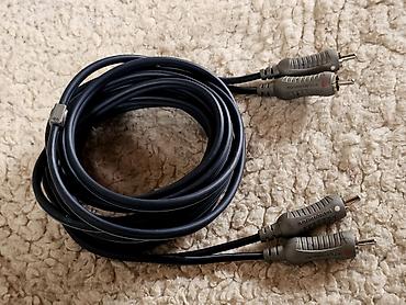 Kablovi i adapteri za kamere: Interconnect Činč RCA Bandridge High Performance OFC cable Audio — 2