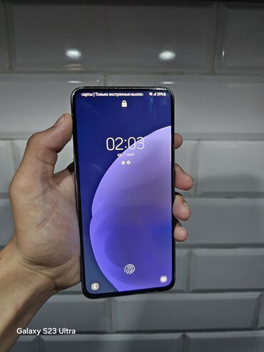 Samsung: Samsung Galaxy A80, Б/у, 128 ГБ, цвет - Черный, 2 SIM, eSIM