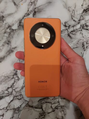 телефон fly ff180: Honor X9b, 256 ГБ, цвет - Оранжевый, Отпечаток пальца, Две SIM карты, Face ID