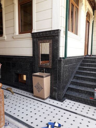 Мраморные и гранитные работы: Отделка лестниц и фасадных элементов натуральным и искусственным — 33