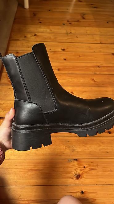 mattpear m plus: Qadınlar üçün qara Çelsi çəkmələri - Model: Chelsea 100 azna almisam — 7