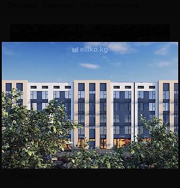 продаю квартиру псо: 2 комнаты, 50 м², Достук с. Элитка, 3 этаж, ПСО (под самоотделку) — 1