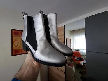 gde kupiti pertle: ZARA CIZME, SREBRNE 38, CRNE KOZNE 37, CIZMICE SA KRZNOM | Izuzetne — 1