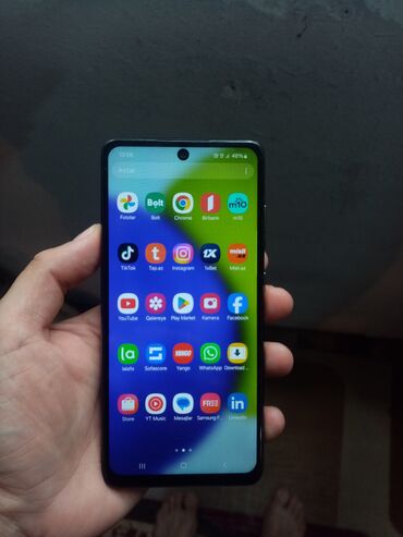 Математика: Samsung Galaxy A52, 128 ГБ, цвет - Синий, Face ID
