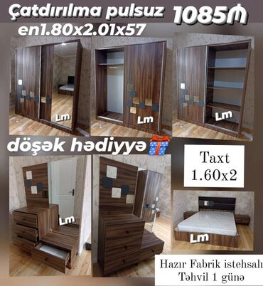 1 otaqli evler kreditle: Elani screen edib watcapa gonderin !! Yataq dəsti fabri̇k i̇stehsali