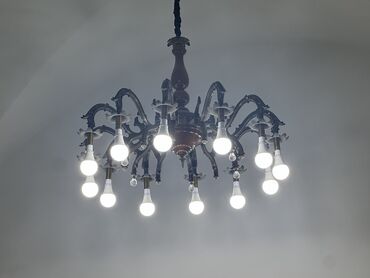 Çilçıraqlar: Çılçıraq, 10 və daha çox lampa, Metal