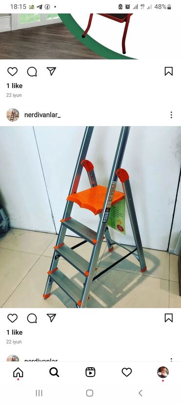 Nərdivanlar: DİQQƏT: Mağaza deyil.Anbar şirkət satışıdır.Hər çeşiddə Nərdivanların — 28