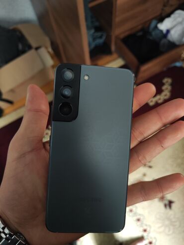 telefonlar not 8: Samsung Galaxy S22, 128 GB, rəng - Gümüşü, Zəmanət, Sensor, Barmaq izi