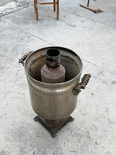 samovar almaq: 50 litrlik Tula Samavari 1964 ci ilin samovaridi ( yadigar alinibdi o — 5