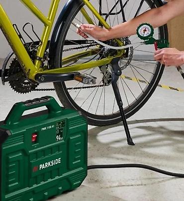 Kompresori za vazduh: PARKSIDE PMK 1100 A1 – prenosni kompresor - Električni prenosni — 6