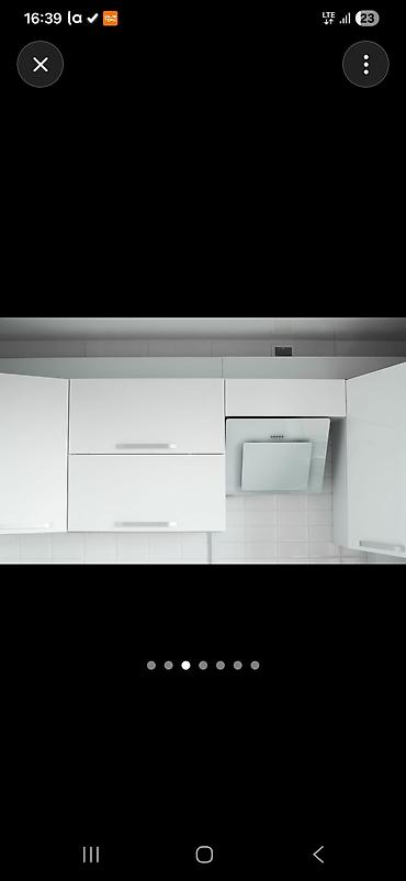 Кухонные вытяжки: Продаю Мощные без шумные вытяжки, каленое стекло, управление — 10