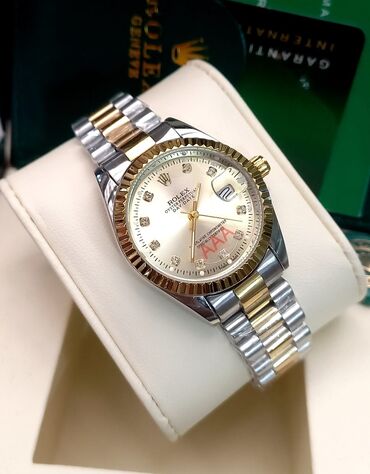 Qol saatları: Yeni, Qol saatı, Rolex, rəng - Gümüşü — 23