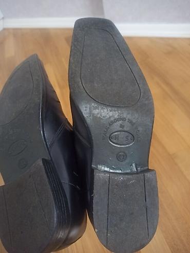 Ayaqqabılar: Məhsul: Kişi geyim ayaqqabısı - Rəng: Qara - Növ: Klassik slip-on — 3
