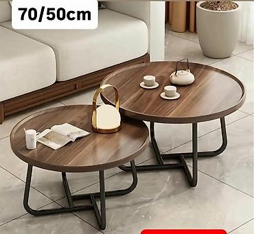 ikea ormari za sobu: Set od dva okrugla klub stola – 70 cm i 50 cm prečnika. - Dizajn — 1