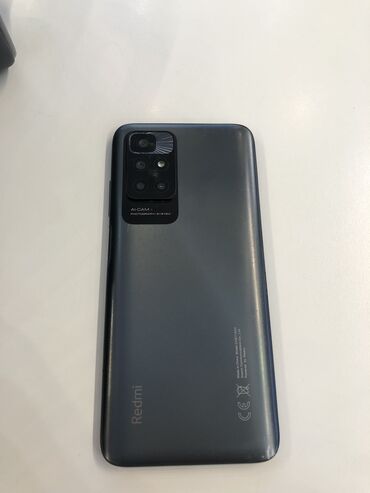 телефон fly iq4490i era nano 10: Xiaomi Redmi 10, 64 ГБ, цвет - Серый, 
 Отпечаток пальца