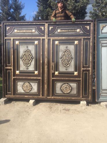 Həyət darvazaları: Istənilən növdə, istənilən ölçüdə dəmir darvazaların nağd və kreditlə — 6