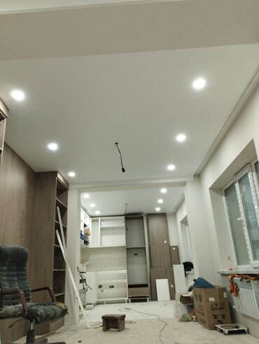 Натяжной потолок: Натяжной потолок Глянцевое, Матовое, 3D потолки Бесплатный замер, Гарантия, Монтаж — 9