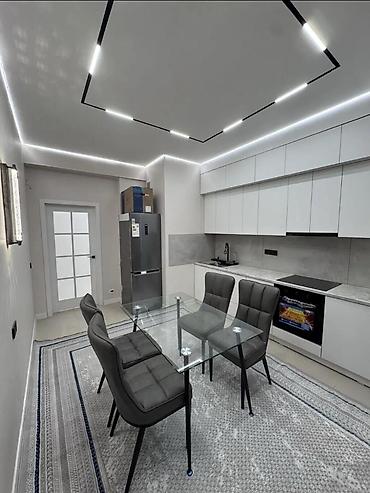2 комнаты, 55 м², Асанбай мкр Элитка, 14 этаж, Дизайнерский ремонт