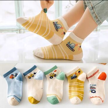 высокие носки: Детские носки 5 пар в упаковке,расцветка на фото возраст