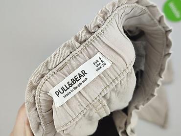 pepe dzins: PULL&BEAR, Spodnie materiałowe damskie, rozmiar S — 4