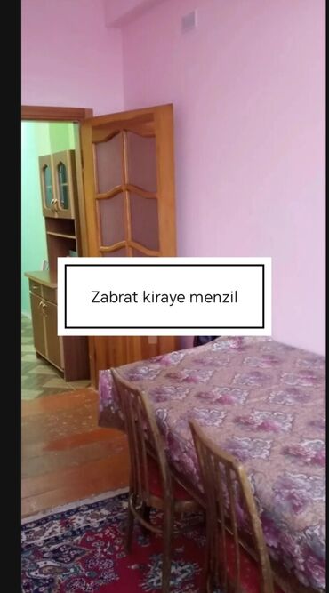 ecemide kiraye evler 2021: Zabrat 2 de kruqa yaxin binada 7 ci mertebede 2 otaq 43 kv orta