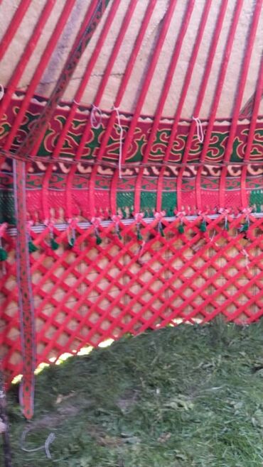 Аренда юрт: Аренда юрты, Каркас Деревянный, 75 баш, С полом, Стол, Стулья — 22